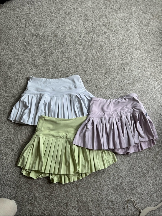 Goldhinge Dresses & Skirts - Set of 3 Goldhinge Size S Skirts - White, Lilac & Light Green